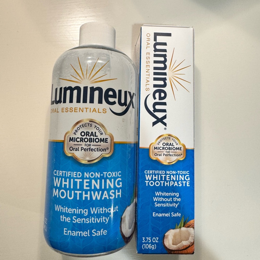 Unopened | Lumineux Toothpaste and Mouth Wash